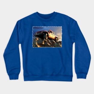 Jeep Painting Crewneck Sweatshirt